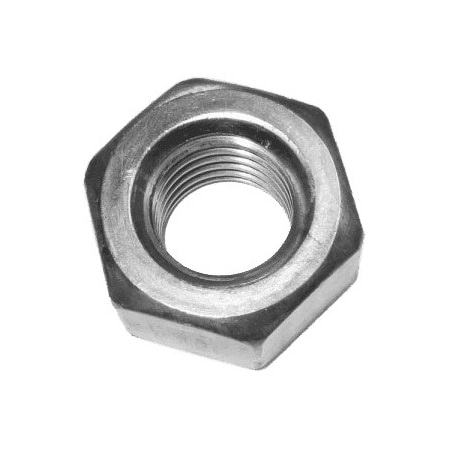Newport Fasteners Heavy Hex Nut, 1"-8, Steel, Grade C, Zinc Plated, 63/64 in Ht, 115 PK 762498-BR-115